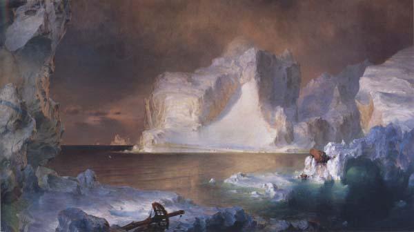 Frederic E.Church The Icebergs oil painting image